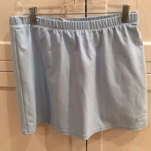 Medium nike tennis skirt. Light blue.